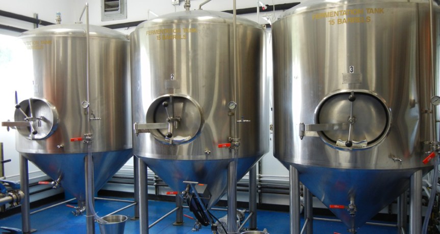The new brewery is a seven-barrel system, which has a 14-keg capacity. Photo by Catskill Eats