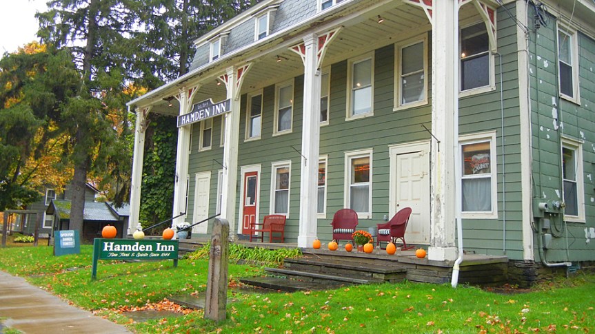 The owners of Lucky Dog Organic bought the Hamden Inn in 2011. Photo by Catskill Eats