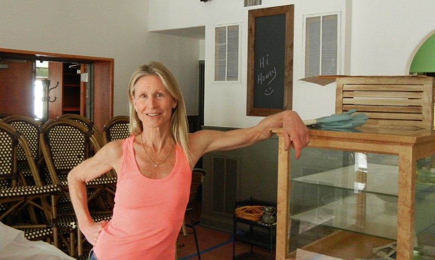 Proprietor Sue Taylor is happy to be back in her dining room this spring. Photo by Catskill Eats